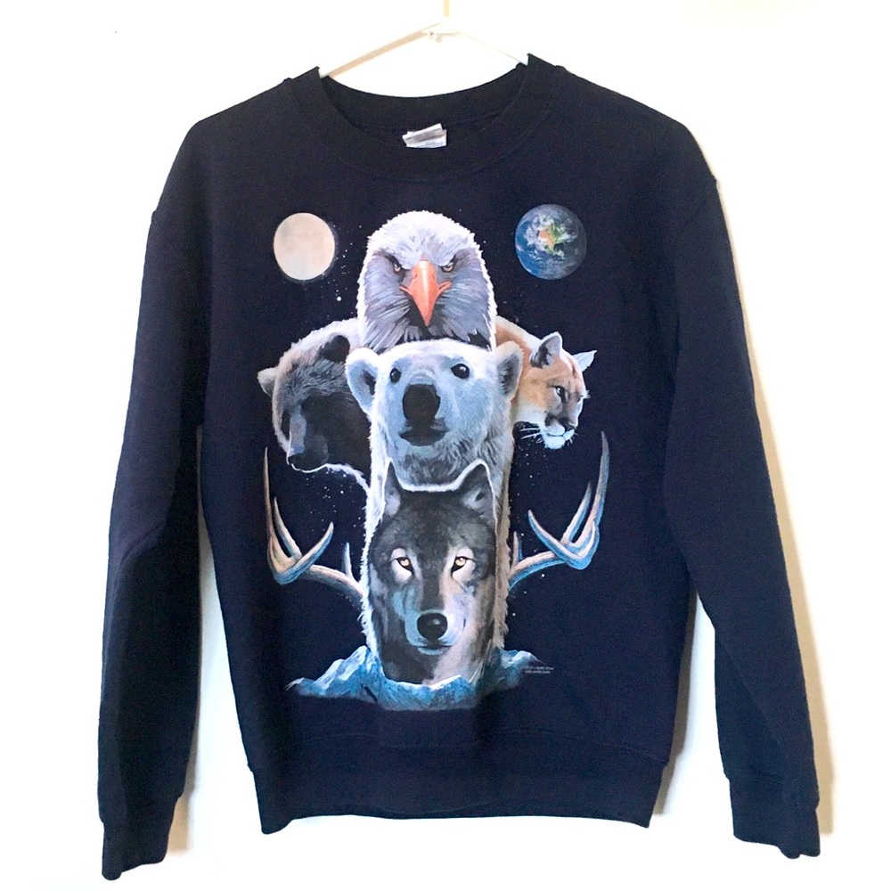 Majestic Animal Crewneck *rare*